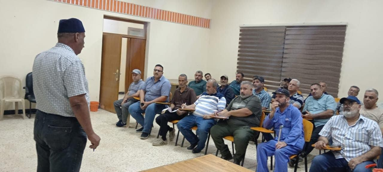 أقامت شركة الفارس العامه دورة تطويرية لمنتسبي الشركة تحت عنوان (عمليات تشغيل وتشكيل المعادن).