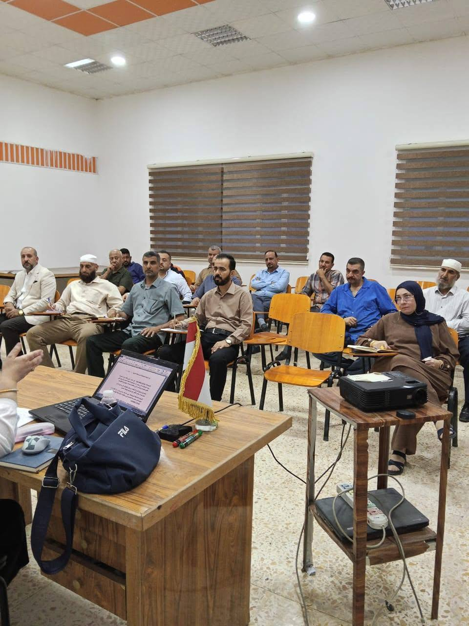 نظمت شركة الفارس العامه دورة تطويرية لمنتسبي الشركة تحت عنوان المواصفة ( iso 9001. 2015)للمحاضر ( ميادة هاشم محمد) مدير قسم الجودة الشاملة ولمدة خمسة أيام اعتبارا من يوم 9/14.